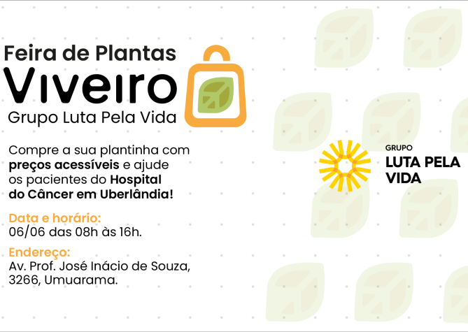 GLPV promove Viveiro Solidário no dia 6 de junho